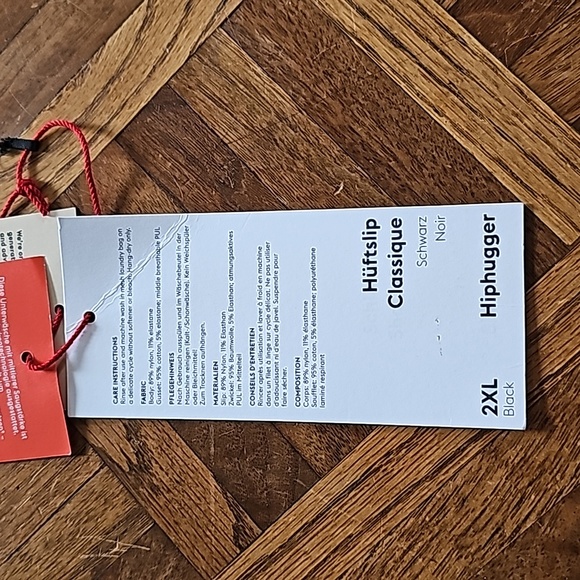 Thinx Bundle Hip Hugger Leak Proof Period Underwear Black & Nude 2 XL - Picture 13 of 13